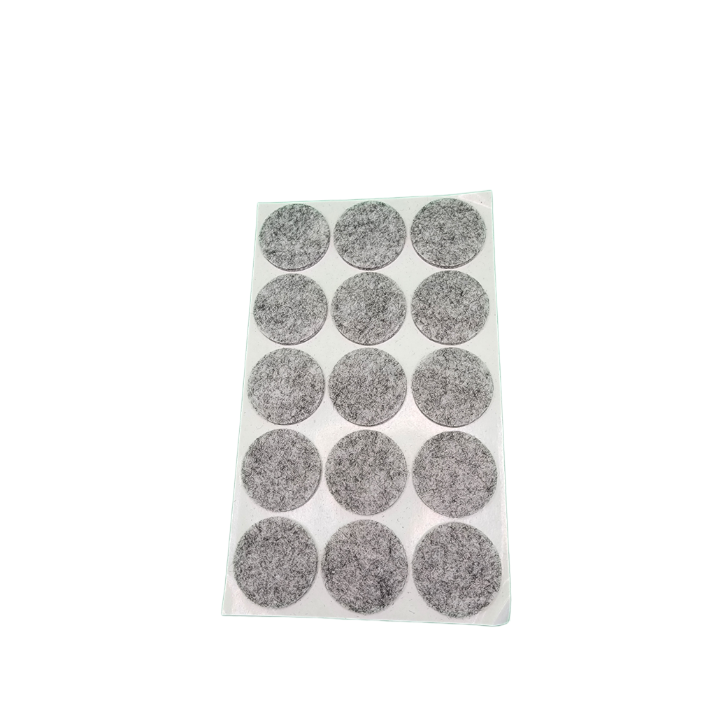 Filzgleiter für Möbel 15 Stück Ø 2,8cm